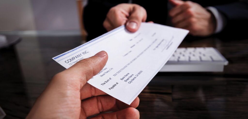 SIGNATORY OF CHEQUE AUTHORISED BY A COMPANY IS NOT DRAWER - DV Associates